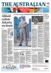 The Australian (Australia) Newspaper Front Page for 2 October 2013