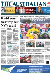 The Australian (Australia) Newspaper Front Page for 4 July 2013