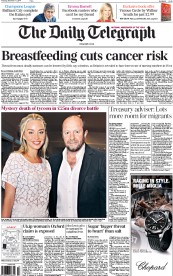 The Daily Telegraph (UK) Newspaper Front Page for 11 December 2014