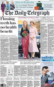 The Daily Telegraph (UK) Newspaper Front Page for 3 August 2016