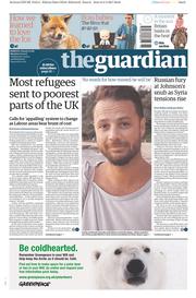 The Guardian (UK) Newspaper Front Page for 10 April 2017