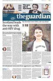 The Guardian (UK) Newspaper Front Page for 11 April 2017