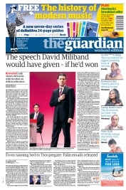 The Guardian Newspaper Front Page (UK) for 11 June 2011