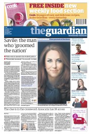 The Guardian (UK) Newspaper Front Page for 12 January 2013