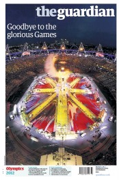 The Guardian (UK) Newspaper Front Page for 13 August 2012