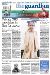 The Guardian (UK) Newspaper Front Page for 14 January 2013