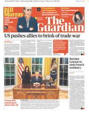 The Guardian (UK) Newspaper Front Page for 1 June 2018