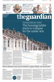 The Guardian (UK) Newspaper Front Page for 22 July 2015