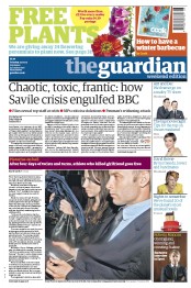 The Guardian (UK) Newspaper Front Page for 23 February 2013