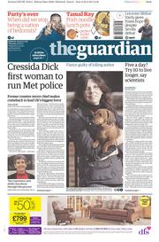 The Guardian (UK) Newspaper Front Page for 23 February 2017