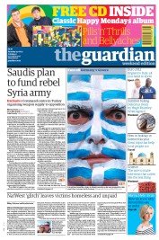 The Guardian (UK) Newspaper Front Page for 23 June 2012