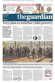 The Guardian (UK) Newspaper Front Page for 24 June 2015