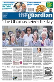 The Guardian (UK) Newspaper Front Page for 26 May 2011