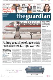The Guardian (UK) Newspaper Front Page for 2 March 2016