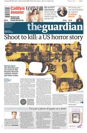 The Guardian (UK) Newspaper Front Page for 2 June 2015