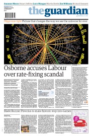 The Guardian Newspaper Front Page (UK) for 5 July 2012
