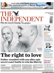 The Independent Newspaper Front Page (UK) for 10 June 2011
