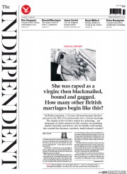 The Independent (UK) Newspaper Front Page for 11 June 2015