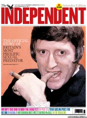 The Independent (UK) Newspaper Front Page for 12 January 2013