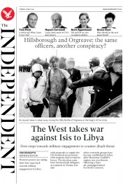The Independent (UK) Newspaper Front Page for 17 May 2016