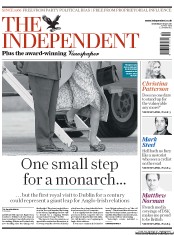 The Independent (UK) Newspaper Front Page for 18 May 2011