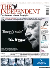 The Independent (UK) Newspaper Front Page for 19 May 2011