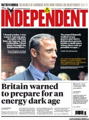 newspaper front headlines february independent prepare warned britain
