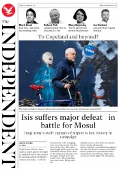 The Independent (UK) Newspaper Front Page for 24 February 2017