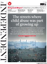 The Independent Newspaper Front Page (UK) for 27 August 2014