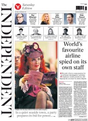 The Independent (UK) Newspaper Front Page for 28 February 2015