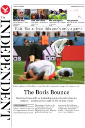 The Independent (UK) Newspaper Front Page for 28 June 2016