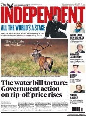 The Independent Newspaper Front Page (UK) for 2 November 2013