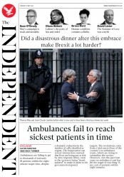 The Independent (UK) Newspaper Front Page for 2 May 2017