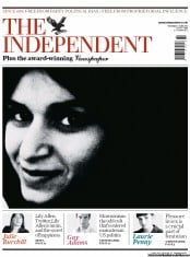 The Independent Newspaper Front Page (UK) for 2 June 2011