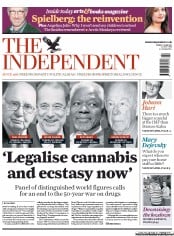 The Independent Newspaper Front Page (UK) for 3 June 2011