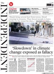 The Independent Newspaper Front Page (UK) for 5 June 2015