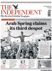 The Independent Newspaper Front Page (UK) for 6 June 2011