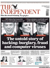The Independent (UK) Newspaper Front Page for 9 June 2011