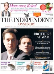 The Independent on Sunday (UK) Newspaper Front Page for 12 June 2011