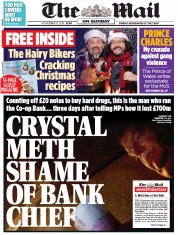 The Mail on Sunday Newspaper Front Page (UK) for 17 November 2013