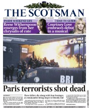 The Scotsman Newspaper Front Page (UK) for 10 January 2015