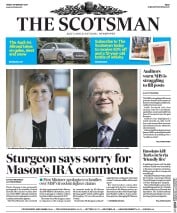 The Scotsman (UK) Newspaper Front Page for 10 February 2017
