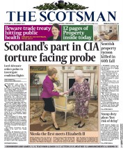 The Scotsman Newspaper Front Page (UK) for 11 December 2014