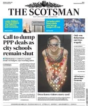 The Scotsman (UK) Newspaper Front Page for 11 April 2016