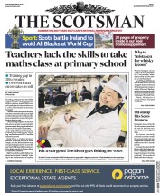 The Scotsman (UK) Newspaper Front Page for 11 May 2017