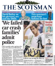 The Scotsman (UK) Newspaper Front Page for 11 July 2015