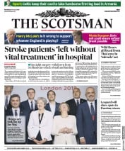 The Scotsman (UK) Newspaper Front Page for 11 July 2018