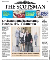 The Scotsman (UK) Newspaper Front Page for 12 October 2016