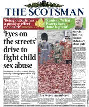 The Scotsman Newspaper Front Page (UK) for 12 November 2014