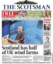 The Scotsman Newspaper Front Page (UK) for 12 April 2014